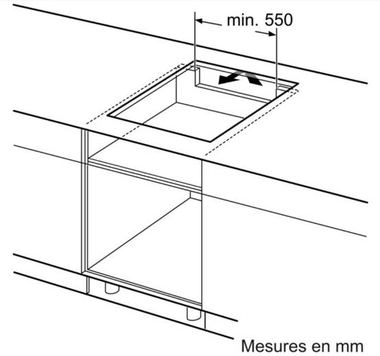 Bosch - Table de cuisson à induction 60cm 3 feux 4600w PUC611AA5E Bosch - Image 2