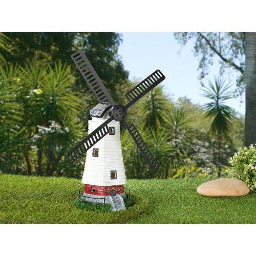 Moulin décoratif solaire à led 32 cm MAGNETICLAND - Image 3