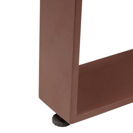 Hesperide - Table basse de jardin Allure 97x97x36cm acajou Hespéride - Image 5