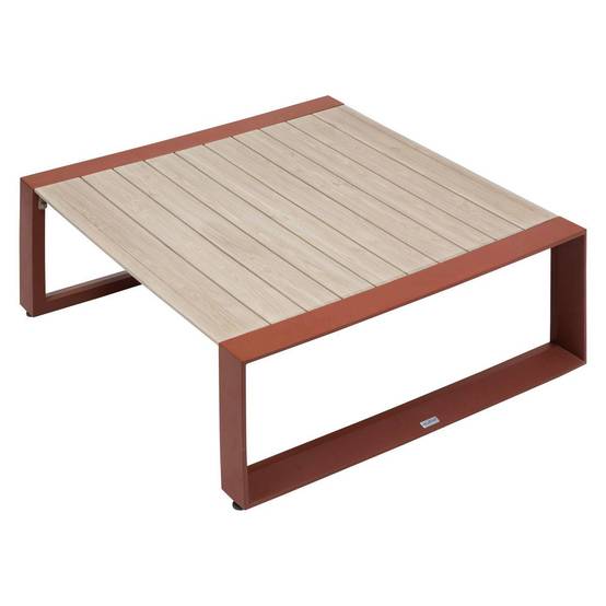 Hesperide - Table basse de jardin Allure 97x97x36cm acajou Hespéride - Image 2