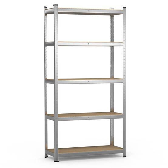 Vounot - Etagères métalliques charge lourde 875kg - 90x40x180cm - 5 tablettes réglables - rayonnage robuste VOUNOT® - Image 1