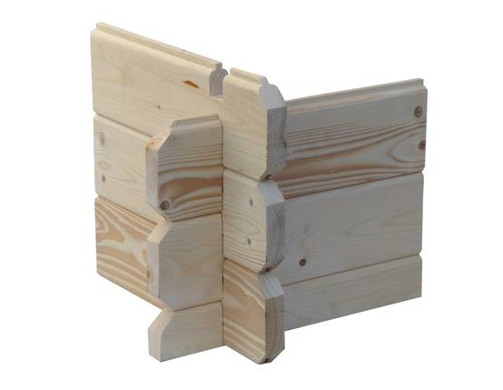 Altanka - Abri de jardin en bois - 25m2 - 5x5m - Ep. 28mm - Couleur: naturel - DOM591 - ALTANKA - Image 5