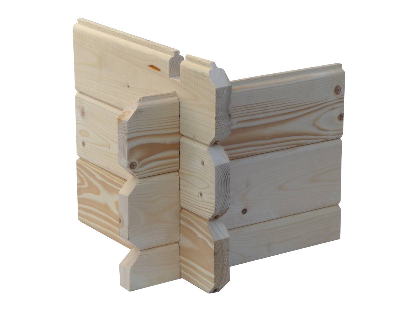Altanka - Abri de jardin en bois - 25m2 - 5x5m - Ep. 28mm - Couleur: naturel - DOM591 - ALTANKA - Image 5