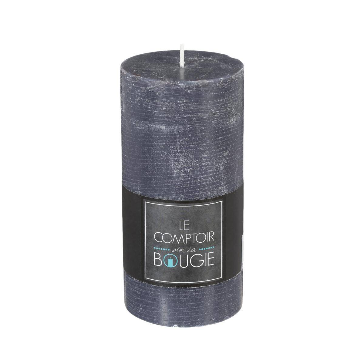Atmosphera - Bougie rustique gris 445g - Atmosphera Créateur d'intérieur