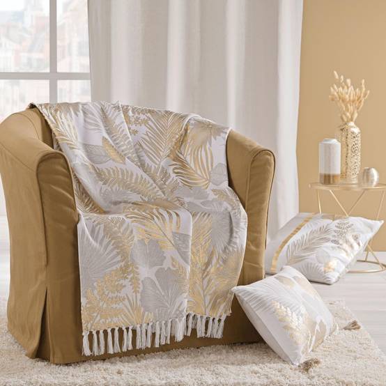 Coussin Déco Imprimé "Melisse" 30x50cm Multicolore - Image 5