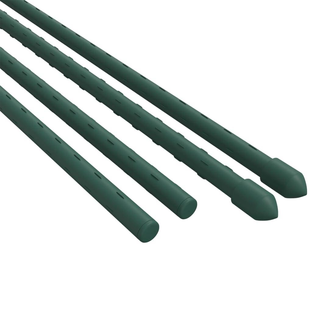 Vidaxl - Piquets pour plantes de jardin 30 pcs vert 115 cm acier vidaXL 319369 - Image 5