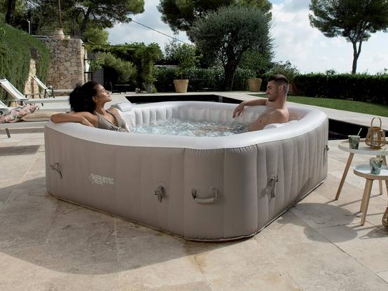Infinite Spa - Spa gonflable Elite carré Bulles 2 places + Accessoires offerts - Infinite Spa - Image 3