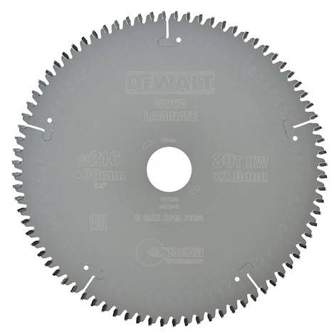 DT4286 Diamètre : 216 mm - 80 dents - Image 1