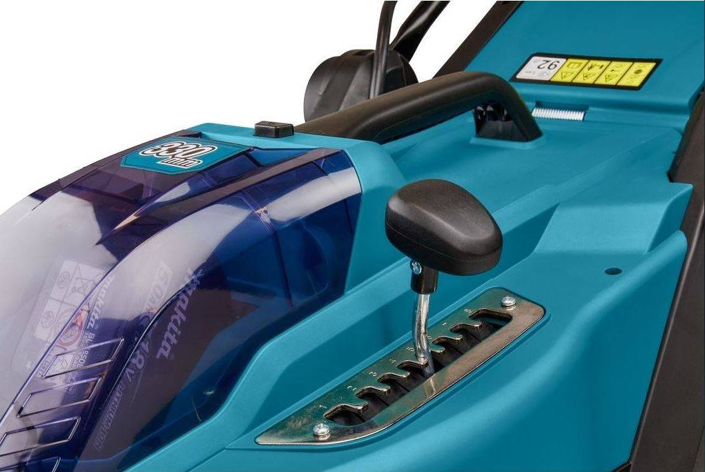 Tondeuse 33 cm 18V - MAKITA - avec 1 batterie 18V 5.0Ah - chargeur - DLM330RT - Image 6