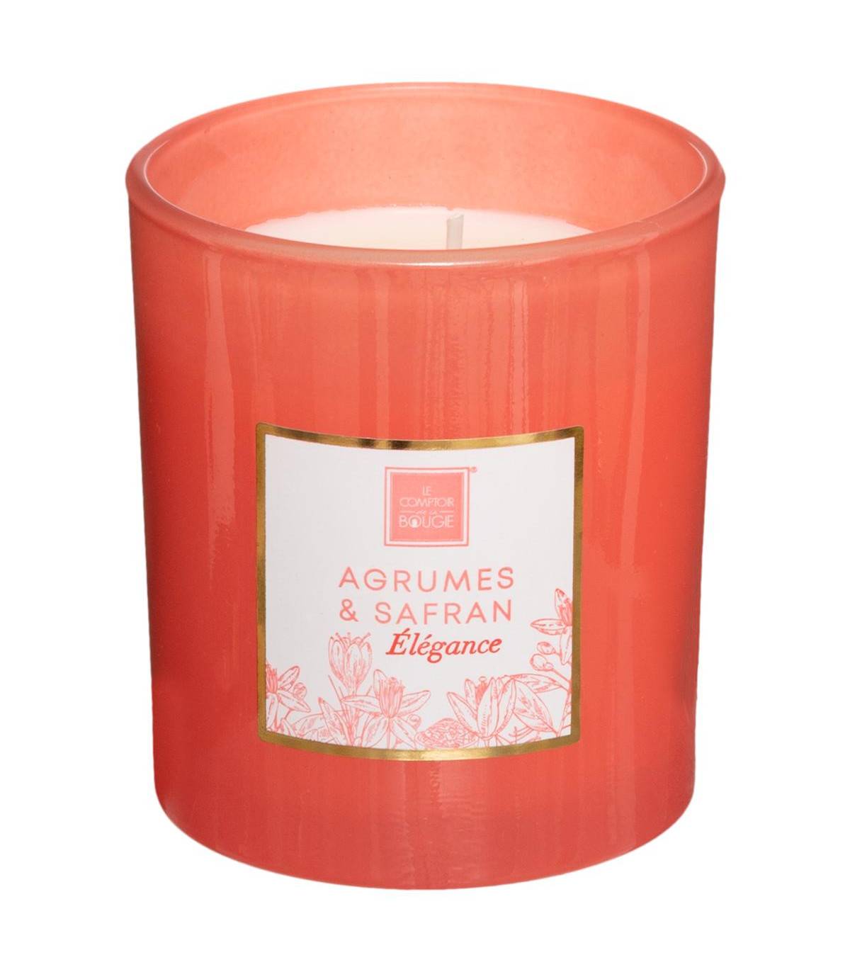 Bougie Parfumée Agrumes et Safran 210 G Pot en verre - Image 1