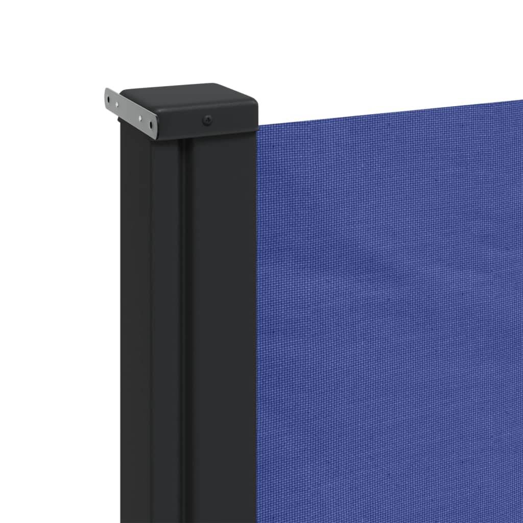 Store Banne - Auvent latéral rétractable bleu 200x500 cm - MEUBLE PRO - Image 7