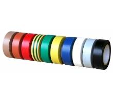 Outifrance - Ruban adhesif pvc electricien isolant Jaune / vert 10 m x 15 mm