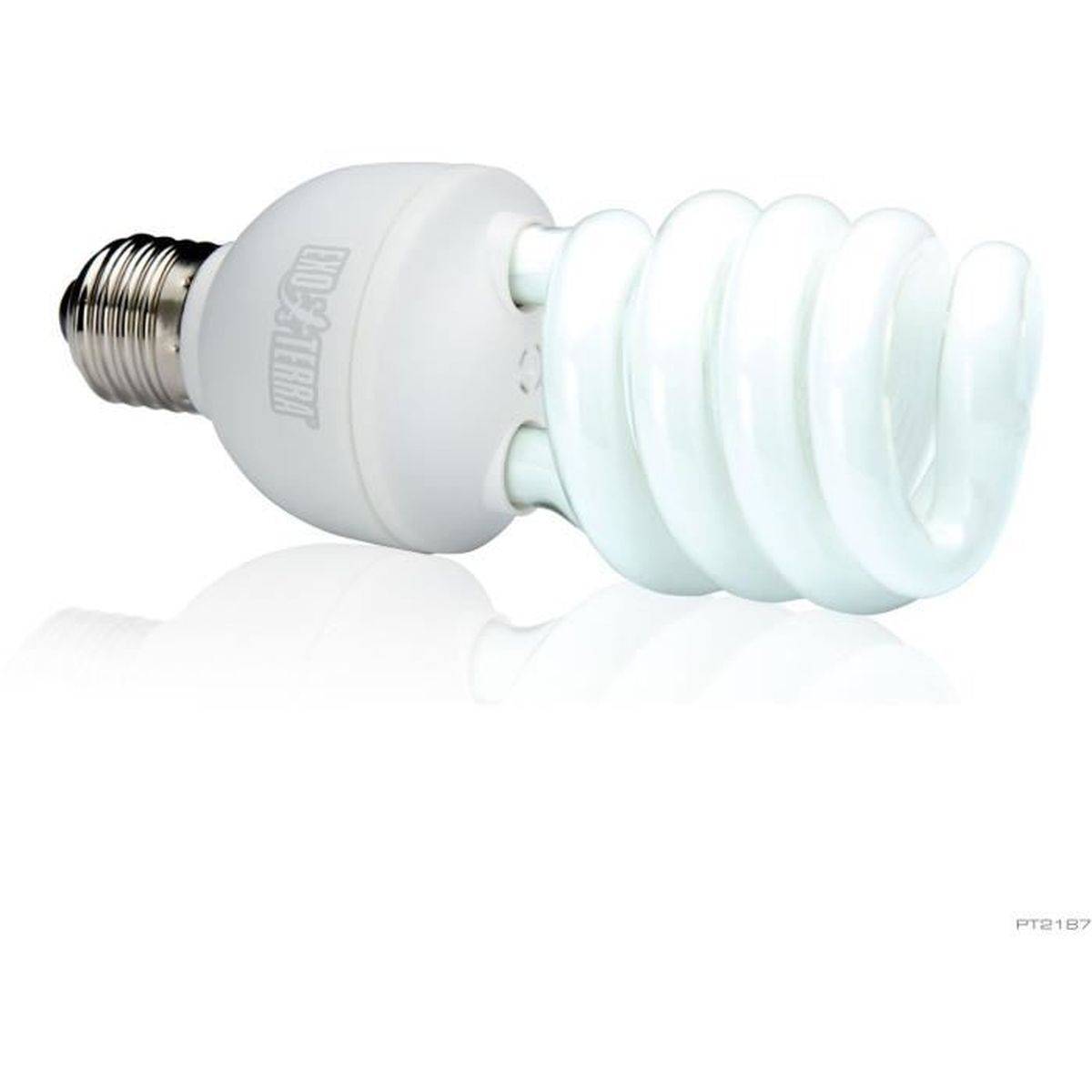 Lampe fluocompacte UVB Exo Terra Repti Glo 5.0 Compact, 25 W à 30 cm, culot E27 - EXO TERRA - Image 3