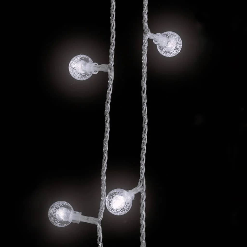 Guirlande Lumineuse Globe 400 LED Décoration Jardin 40m Blanc Froid – ComfortXL Outdoor Living - Image 7