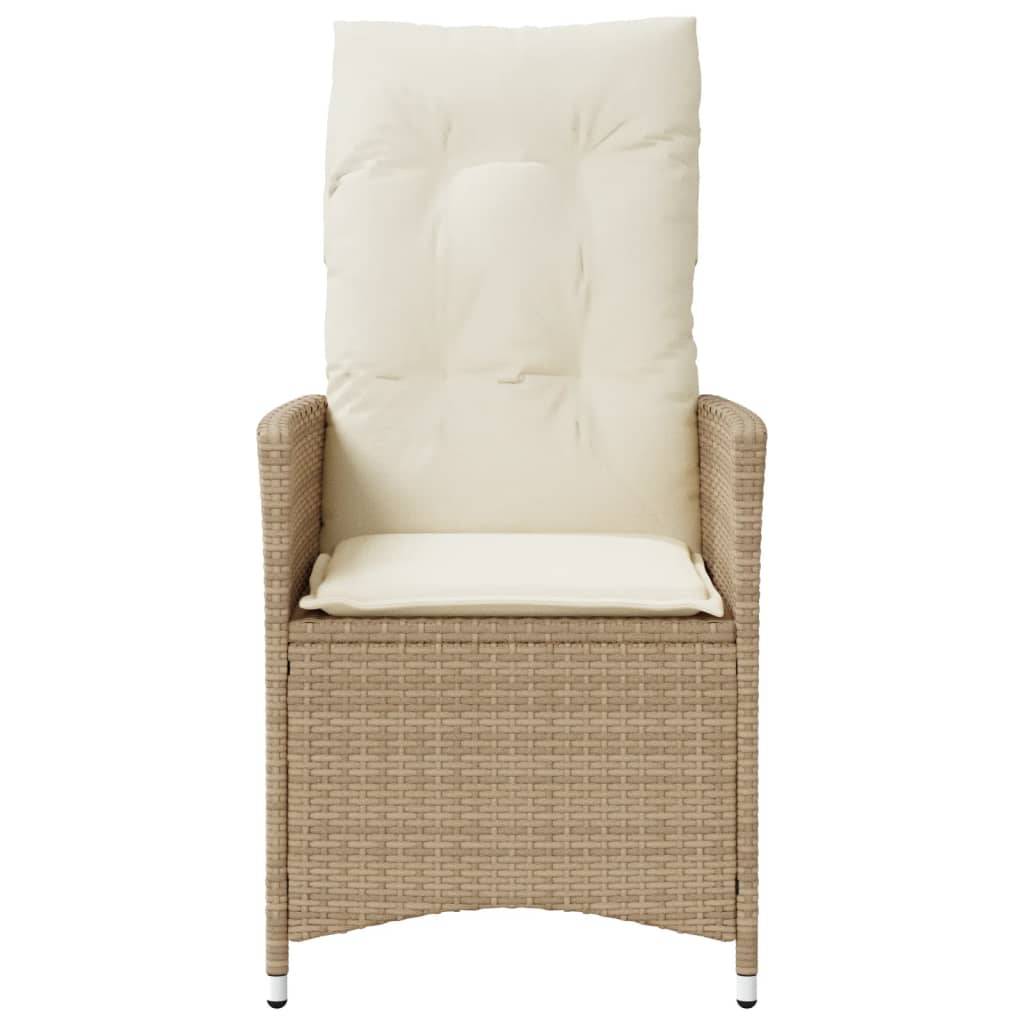 Prolenta Premium - Chaises de jardin rotin beige 56 x 59 x 92 cm - Prolenta premium p3147.4 - Image 3