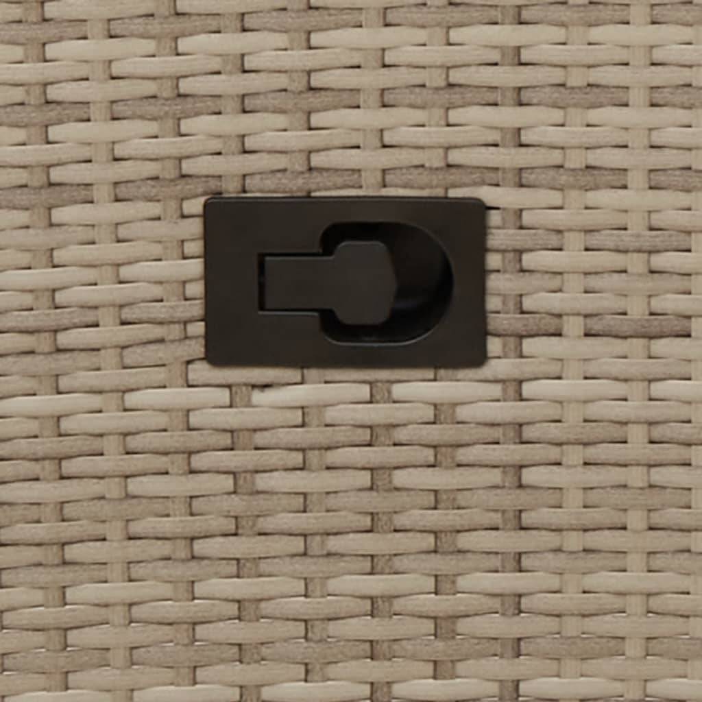 Prolenta Premium - Chaises de jardin rotin beige  56 x 59 x 92 cm  - Prolenta premium p3147.4 - Image 7