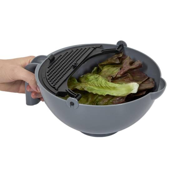 Cook Concept - Bol Multifonction "Spatule & Passoire" 22cm Noir - Image 7