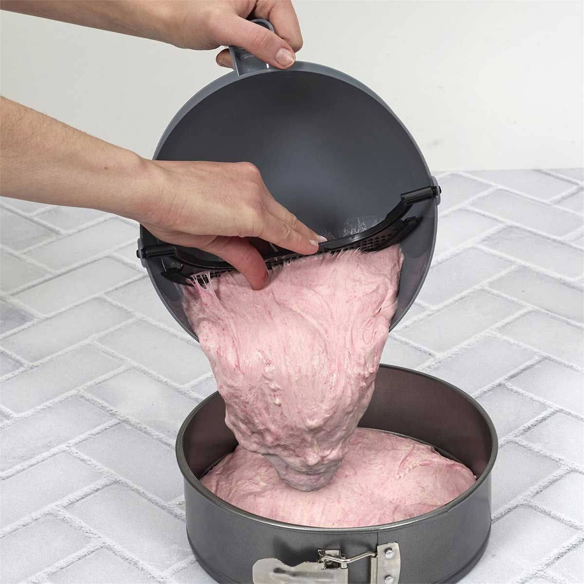 Cook Concept - Bol Multifonction "Spatule & Passoire" 22cm Noir - Image 9