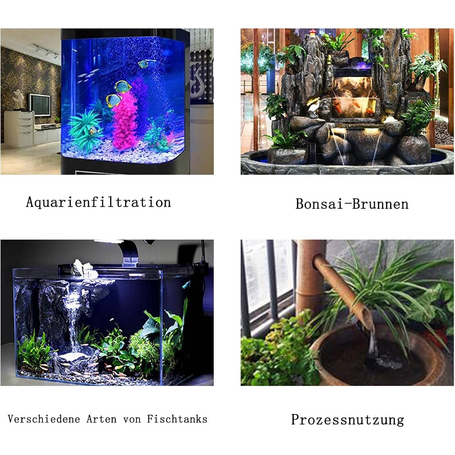 DtopbuyAge - Bomba de Agua Multiusos para Estanque, Acuario y Jardín DtopbuyAge - Image 5