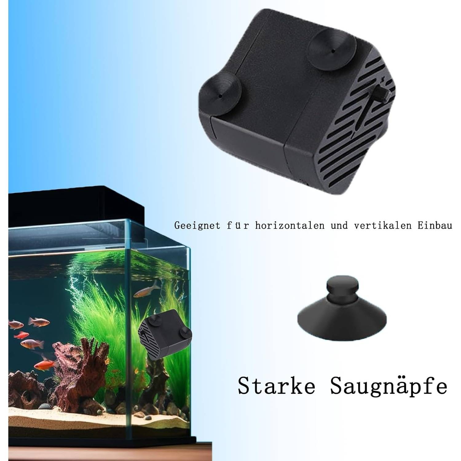 DtopbuyAge - Bomba de Agua Multiusos para Estanque, Acuario y Jardín DtopbuyAge - Image 3