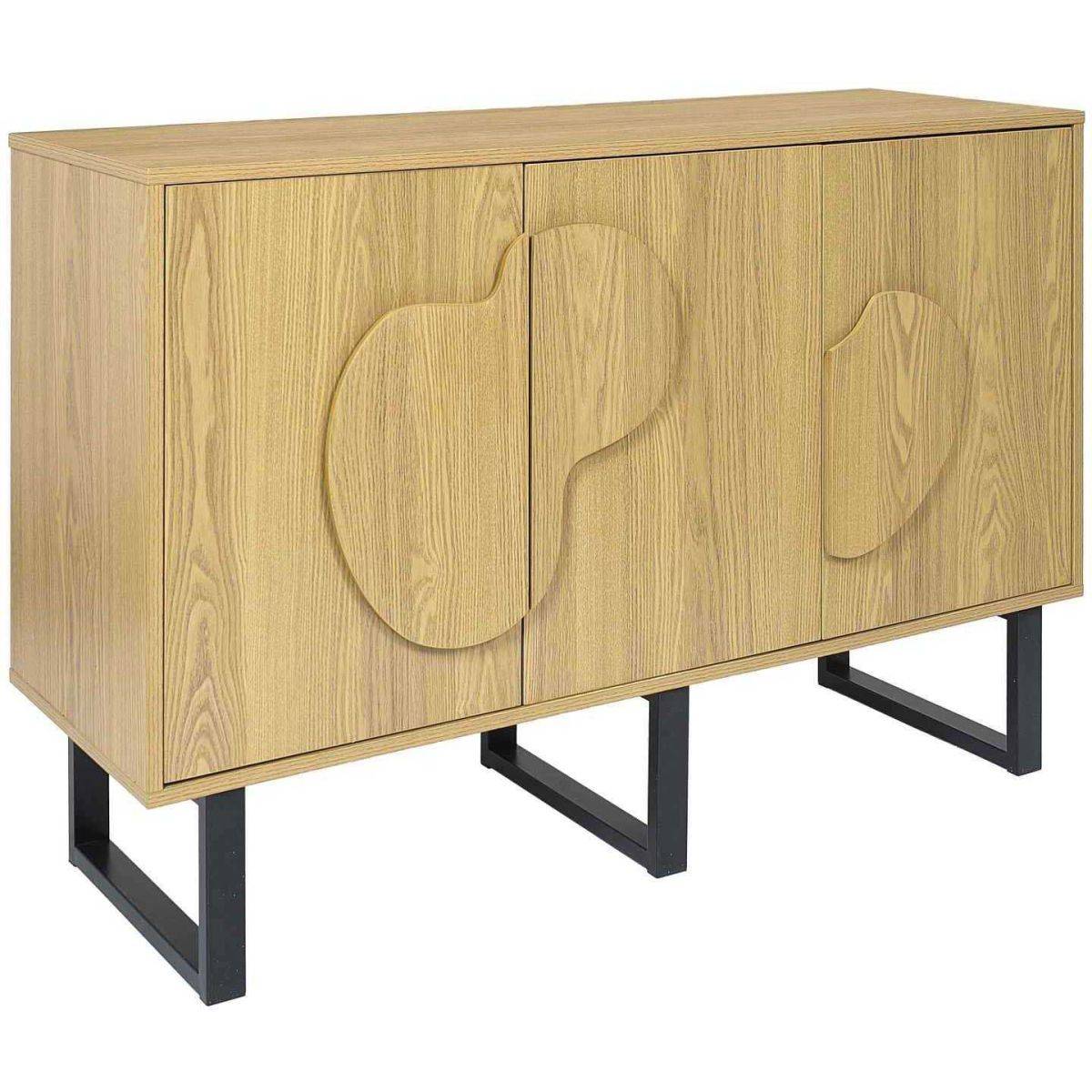The Home Deco Factory - Buffet en mdf et métal Calypso - Image 1