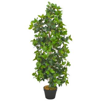 Plante artificielle polyester et bois vert 120 cm - PANGIVO