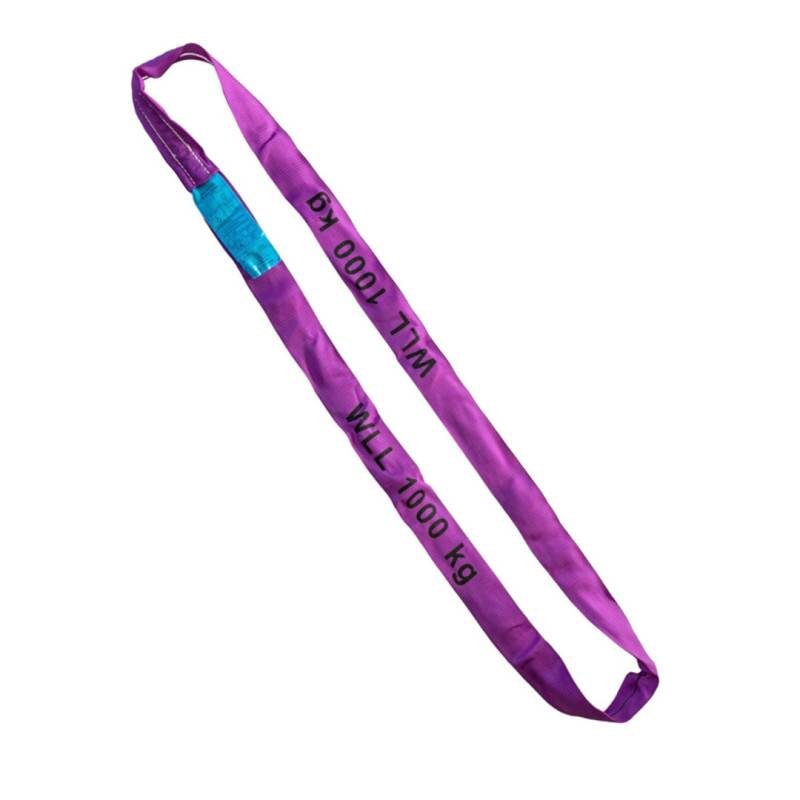 Sangle élingue ronde sans fin 4m - 1000kg - 1T - Violette - Image 1