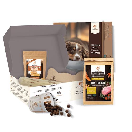 Wildfang - Pack chiot « Bienvenue à votre compagnon à quatre pattes » - pour les grands chiens de plus de 25 kg - Image 1