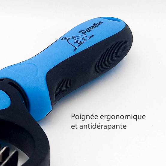 Petsation - Brosse Chien - Chat – Râteau de toilettage (rosé) - Petsation - Image 2