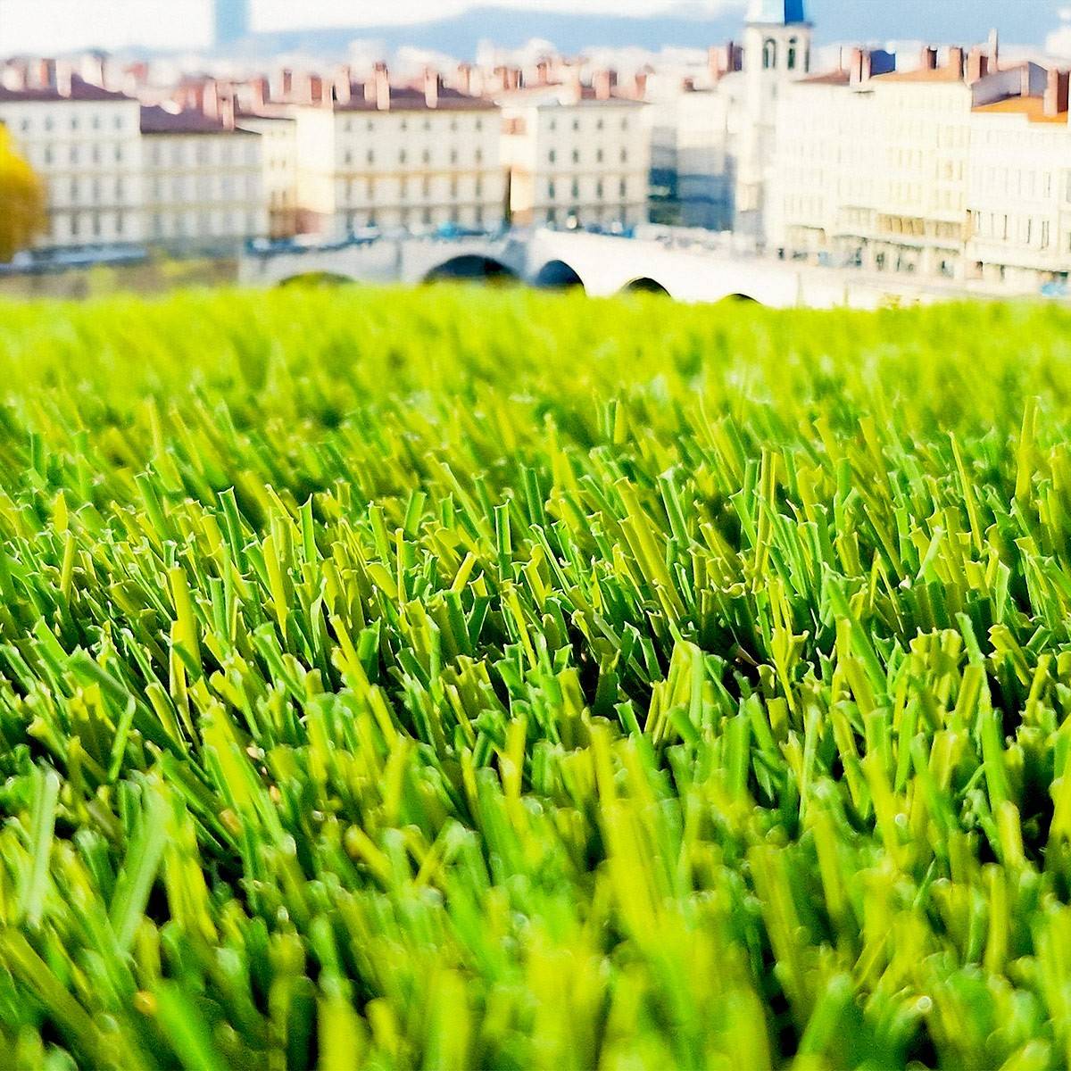 Gazon synthétique Very Chic / Lyon 35mm 2mx23m - Image 2