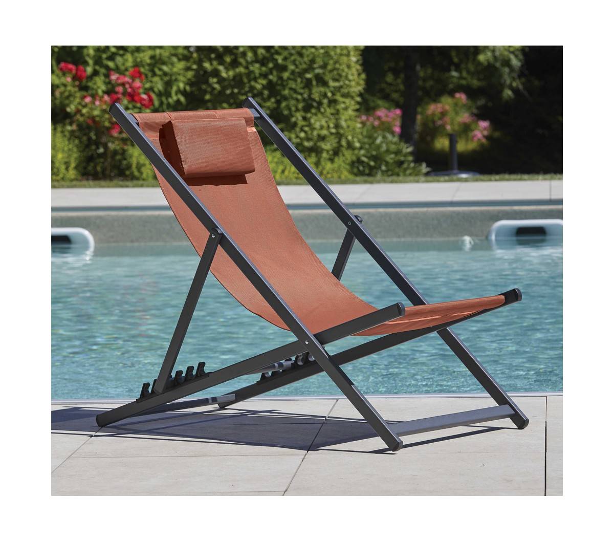 Lot de 2 Chiliennes - Aluminium - Terracotta en Aluminium - ATHOS - Image 1