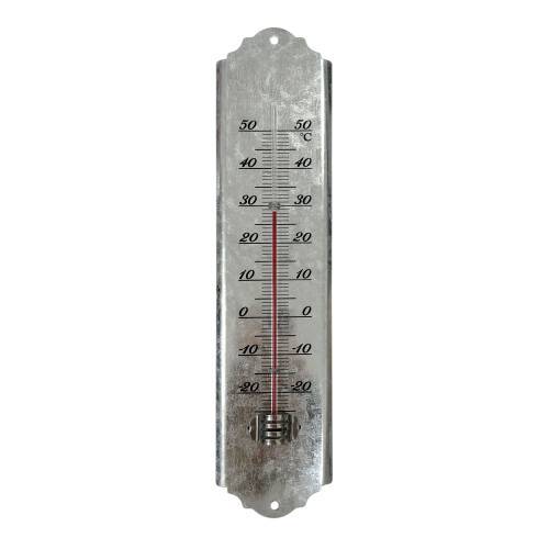 Inovalley - Thermomètre traditionnel zinc XL 30 cm - Image 1