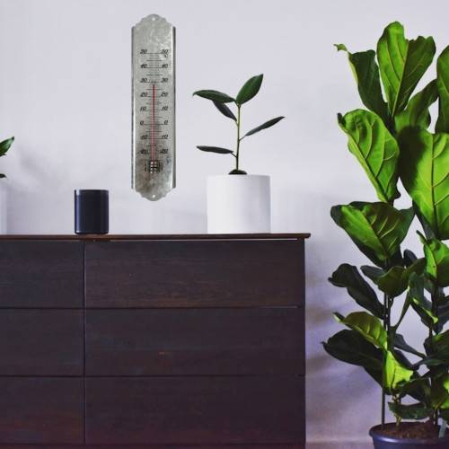 Inovalley - Thermomètre traditionnel zinc XL 30 cm - Image 3