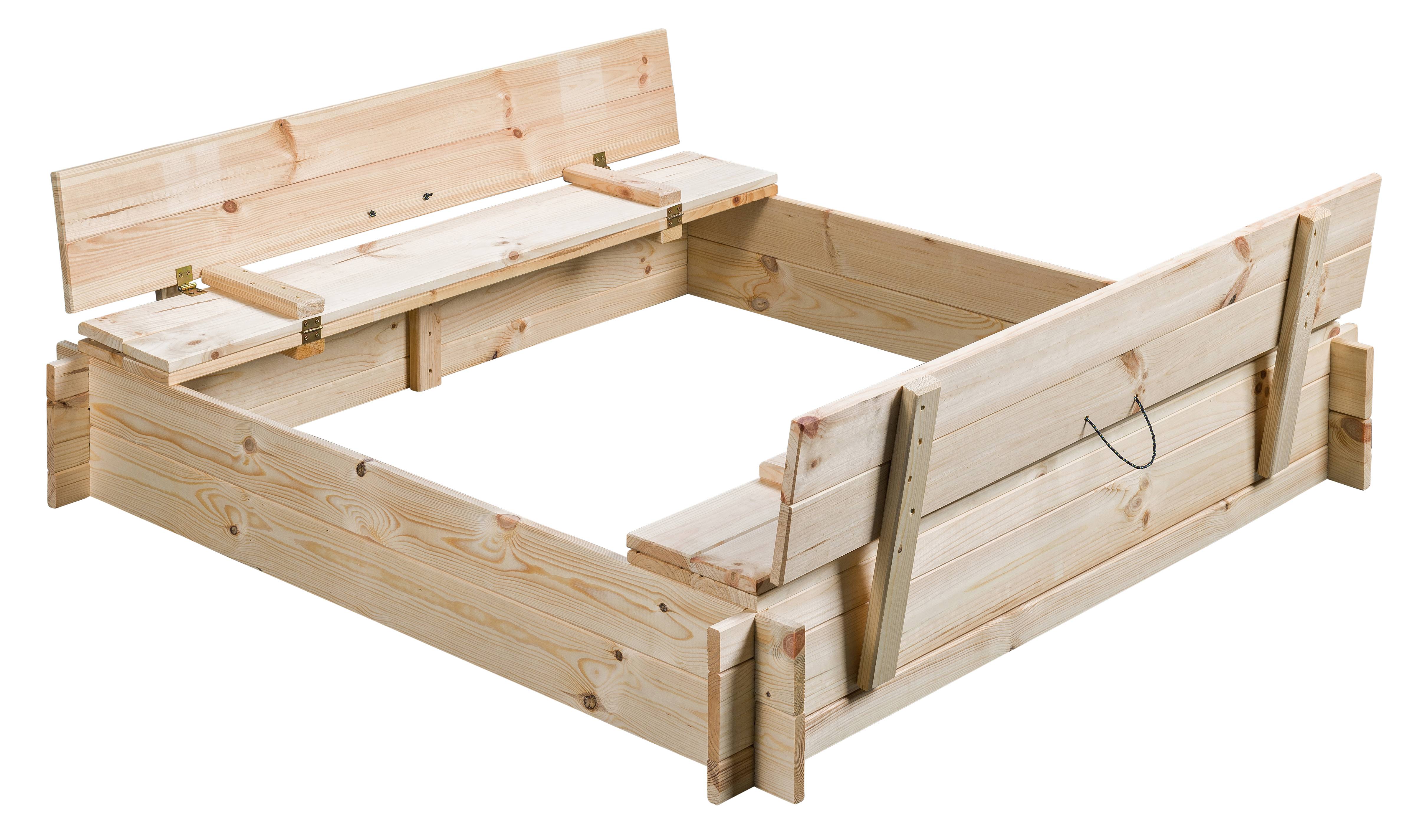 Bac à sable Swing King Sandbox Gucio Bois non traité