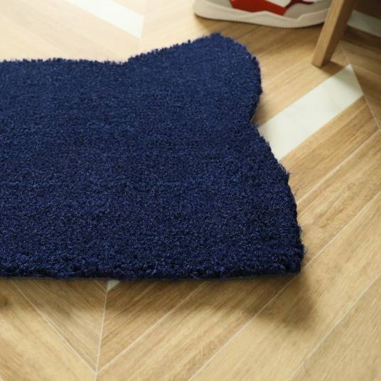 Decoweb - Paillasson Coco - Chat Miaou - Bleu - 73 x 52 cm - Decoweb - Image 4