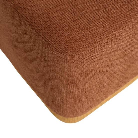 Pouf 2 en 1 Doki ambre et ocre Atmosphera - Image 7