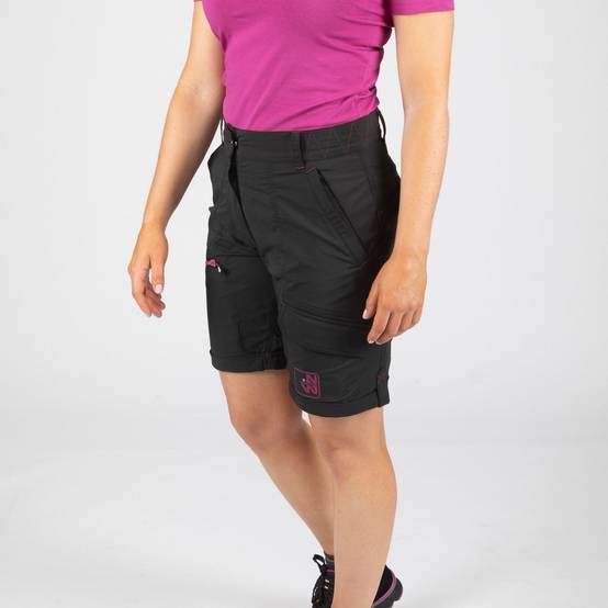 taille t50 - sharon - bermuda de travail - 1270 noir , fushia - Image 1