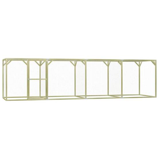 Vidaxl - Poulailler 1,5x6x1,5 m Pinède imprégnée vidaXL 278405 - Image 1
