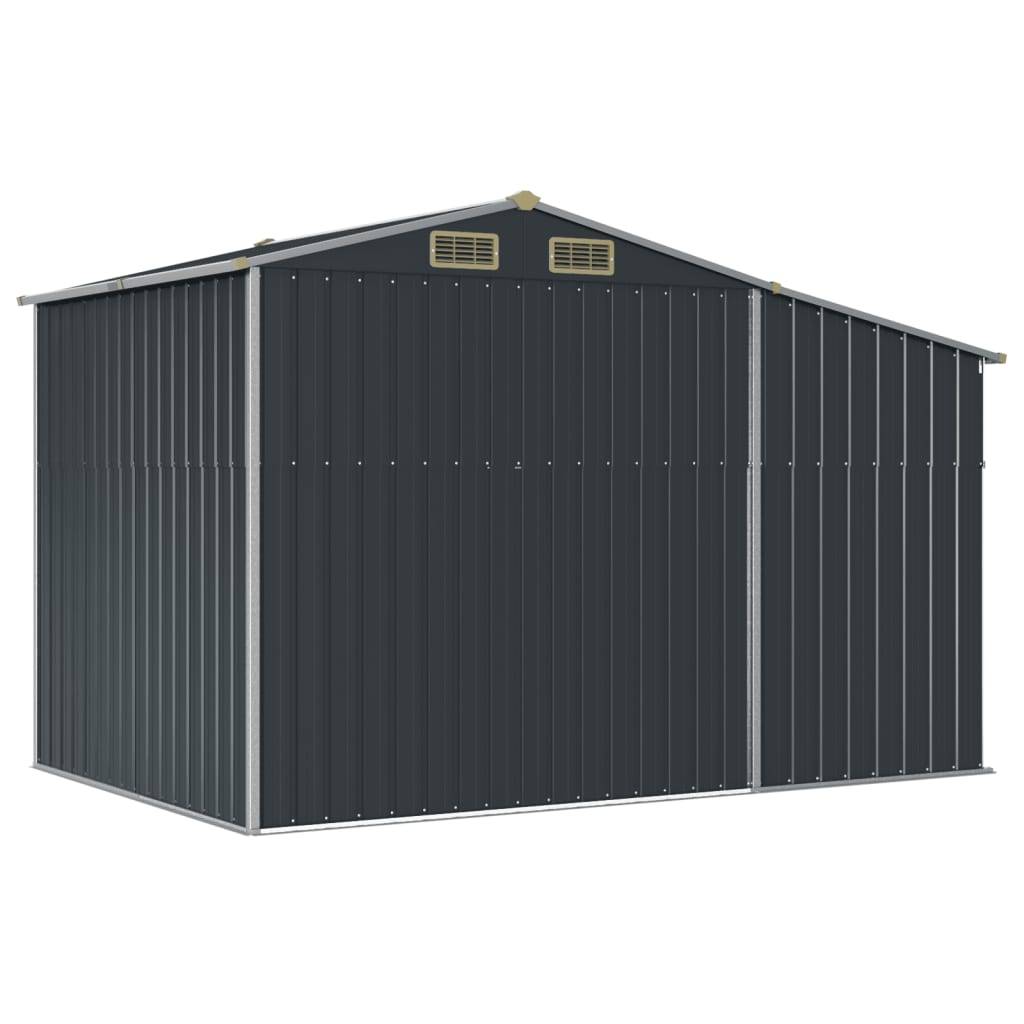 Maison Chic - Abri de jardin 5.33m² Cabane de jardin - anthracite 277x192,5x179 cm acier galvanisé - Meuble Pro MAISON CHIC - Image 7