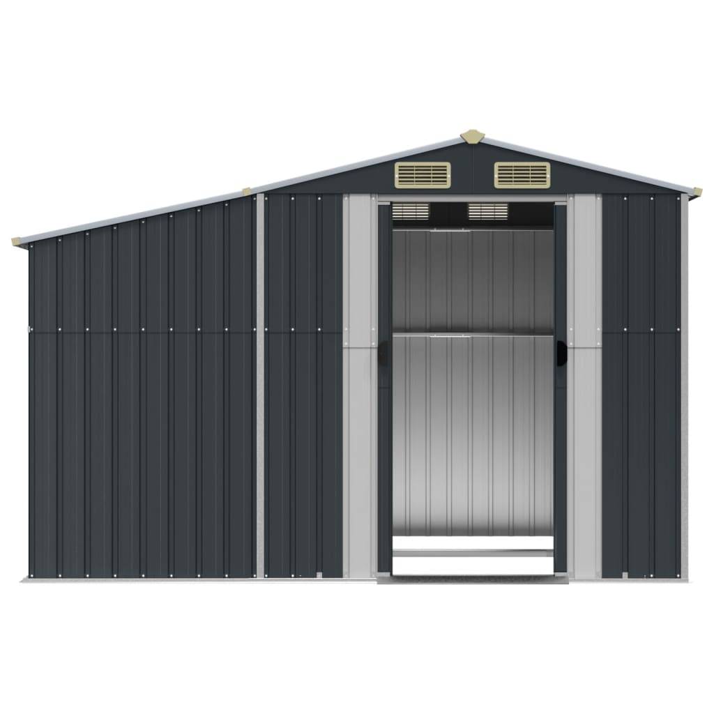 Maison Chic - Abri de jardin 5.33m² Cabane de jardin - anthracite 277x192,5x179 cm acier galvanisé - Meuble Pro MAISON CHIC - Image 5