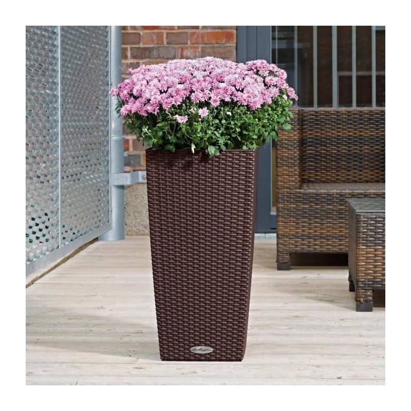 Lechuza - Pot De Fleur Lechuza Cubico Cottage 40 - Kit Complet, Gris Clair - Image 5