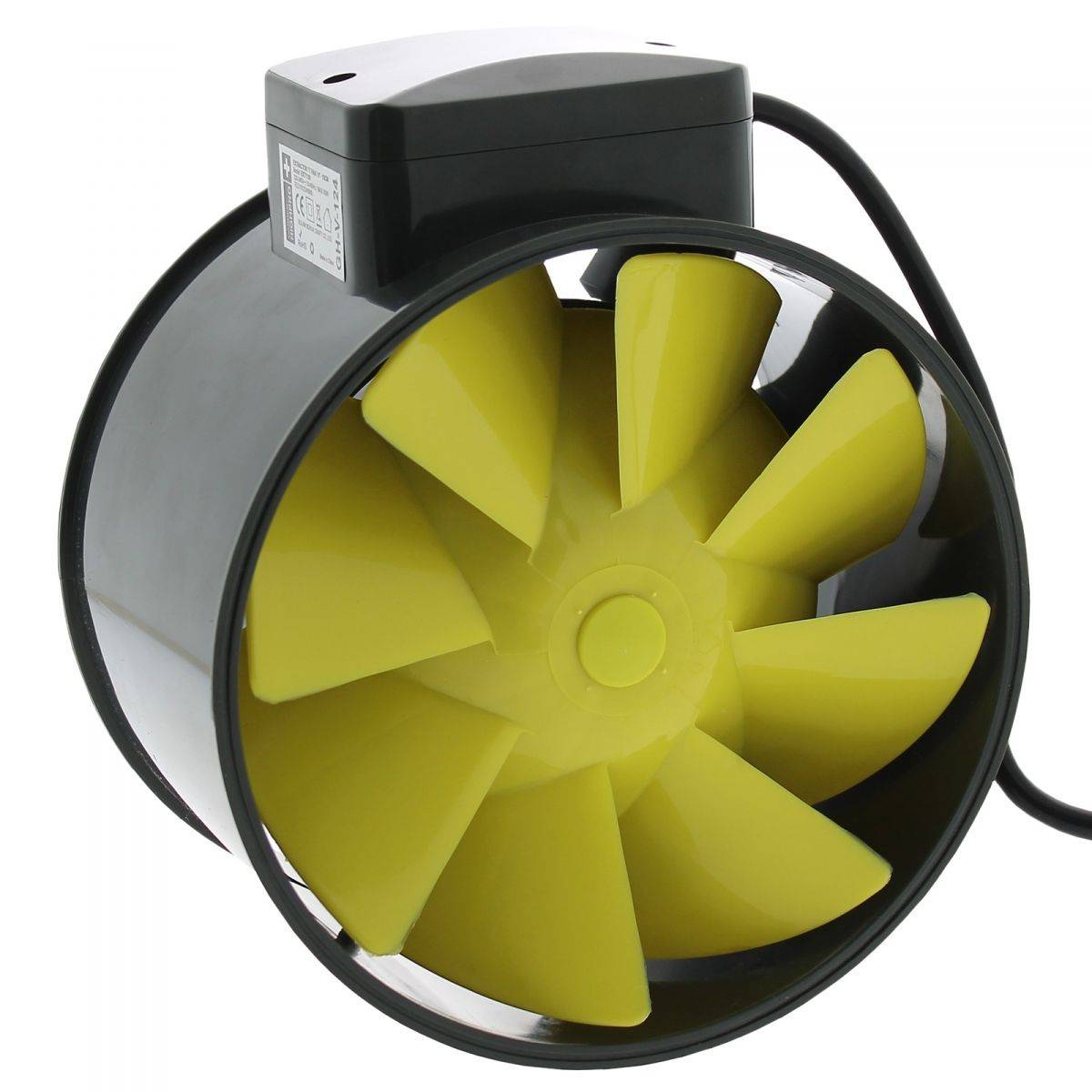 Extracteur TT MAX 125 - 2 vitesses 220 et 280m3/h - Garden  HIGHPRO - Image 3