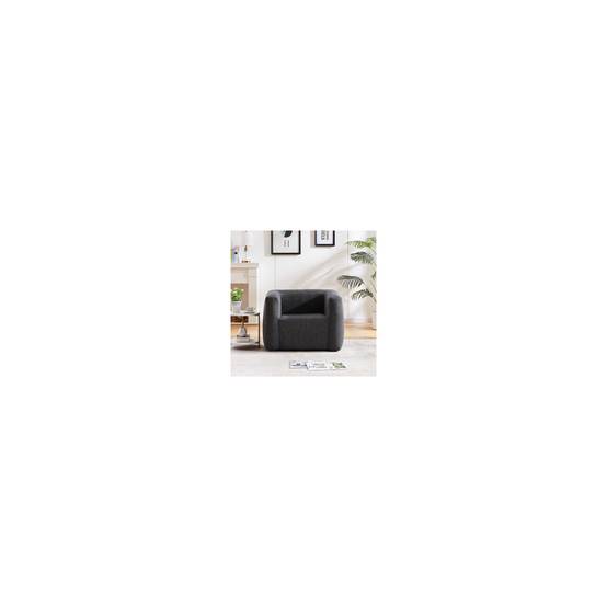 Fauteuil gonflable Terracotta - Intérieur et extérieur - Couleur Gris foncé - Image 5