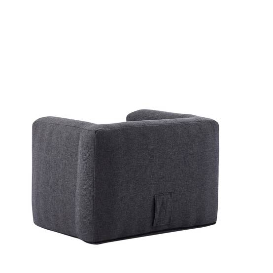 Fauteuil gonflable Terracotta - Intérieur et extérieur - Couleur Gris foncé - Image 3