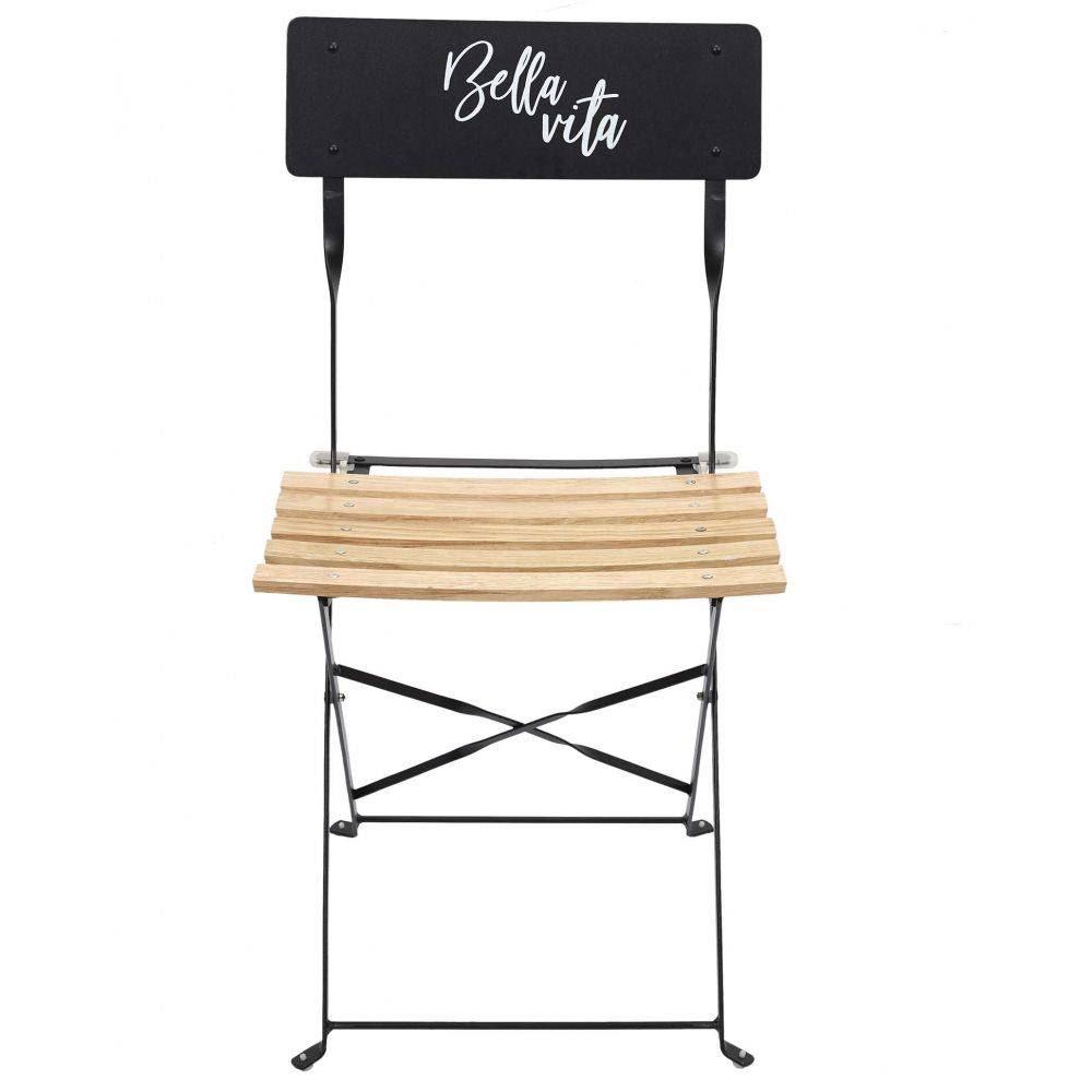 The Home Deco Factory - Chaise de jardin pliante Bella Vita - Image 3