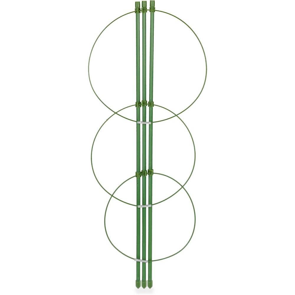 Lot De 4 Tuteurs Pour Tomates Vert - Image 4