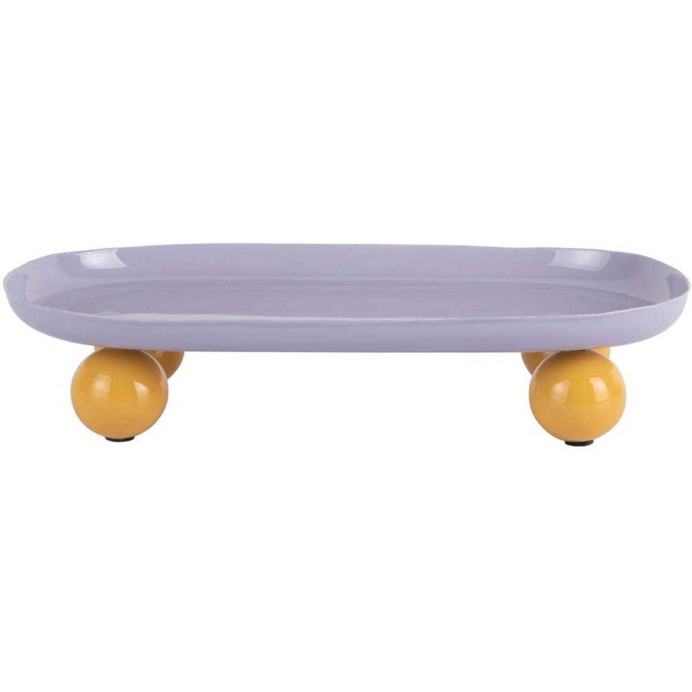Plateau oval en métal Double Funky - Image 3