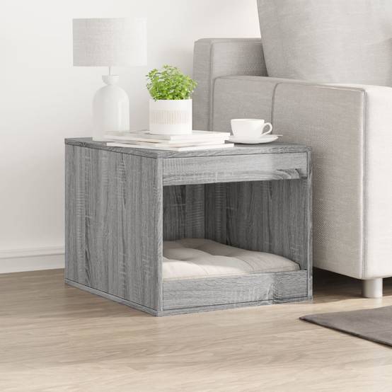 Prolenta Premium - Meuble à litière pour chat bois gris 47 x 59 x 42 cm - Prolenta premium p339.1 - Image 3