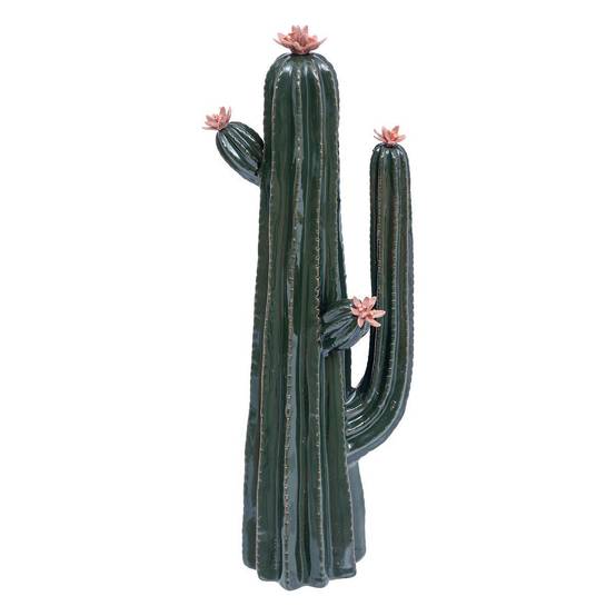 Cactus Déco "Exotic Panama" 40cm Vert - Image 1