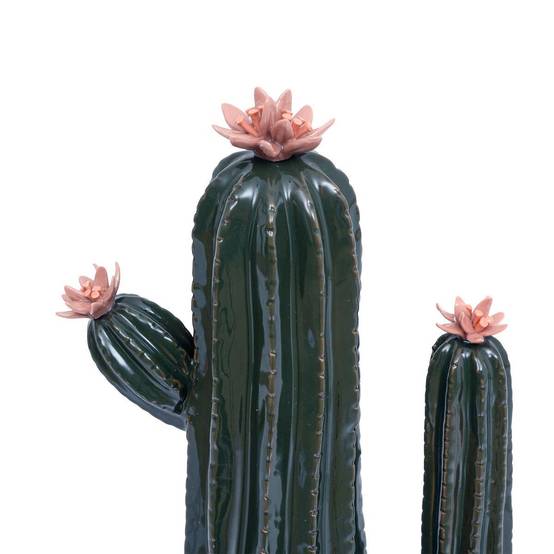 Cactus Déco "Exotic Panama" 40cm Vert - Image 2
